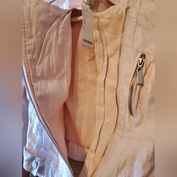 πNWT BEBE moto leather jacket π - Picture 3 of 5